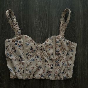 Floral Corset
